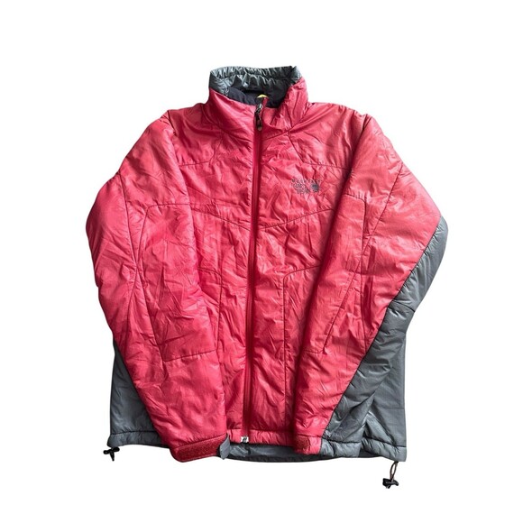 Mountain Hardwear Compressor Primaloft Jacket Mens M Medium Red Puffer Outdoor - Picture 1 of 13
